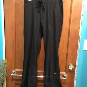 Black scrub pants